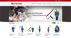 Desktop Screenshot of borescope-texim.com